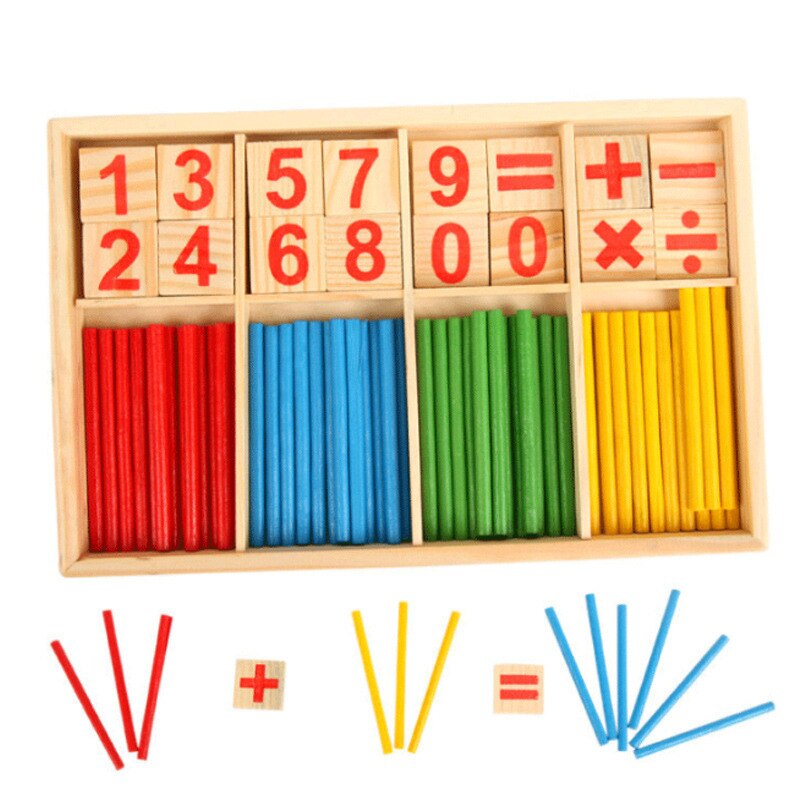 Kids Montessori Wooden Educational Math