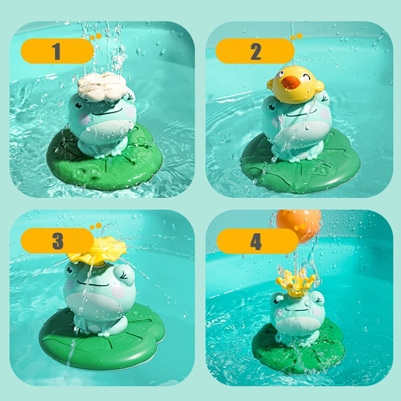 Baby Bath Toys Electric Spray Water Flo