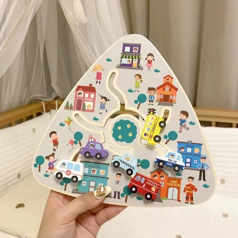 Magnetic Track Maze Toys for Kids