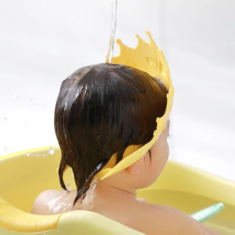 Adjustable Baby Shower Shampoo Cap