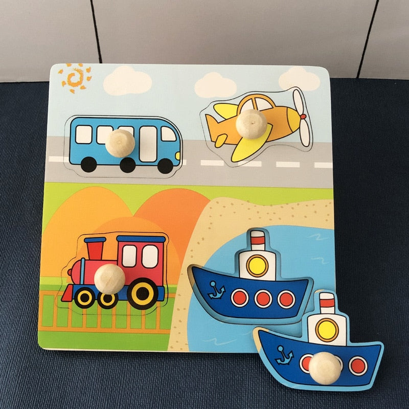 Baby Toys Montessori Puzzles Children Toy