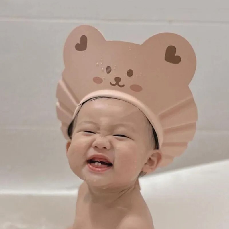 Adjustable Baby Shampoo Cap Soft Hair Wash