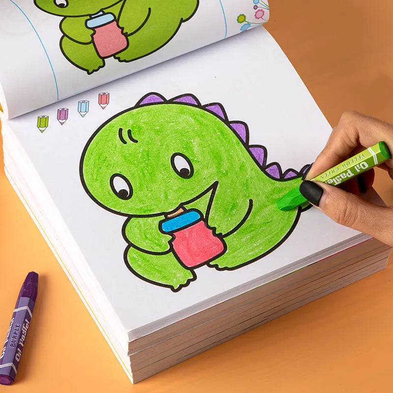 160 Pages Boys Girls Children's Coloring Book