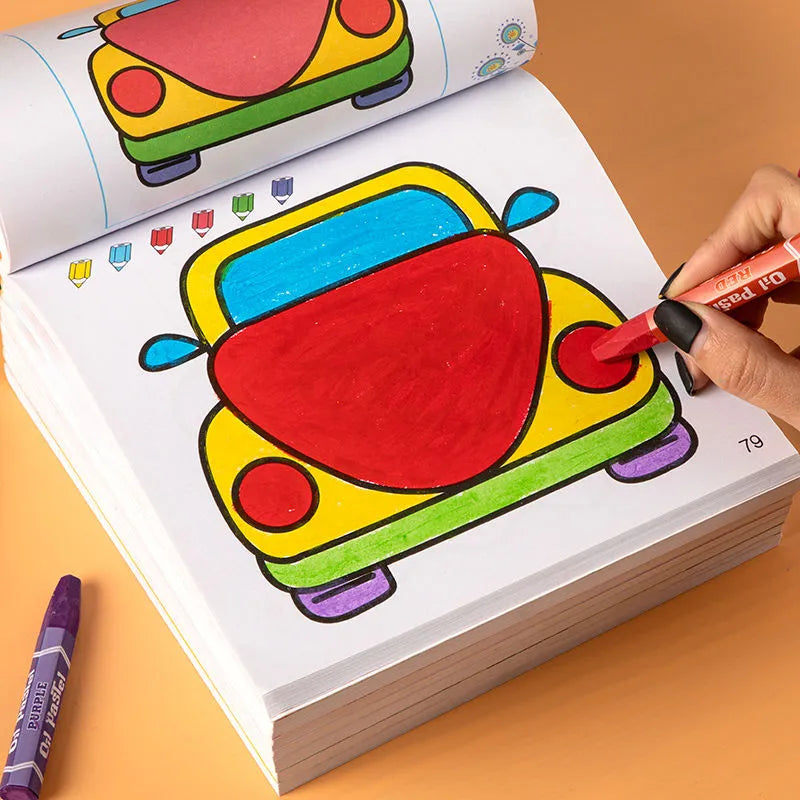 160 Pages Boys Girls Children's Coloring Book