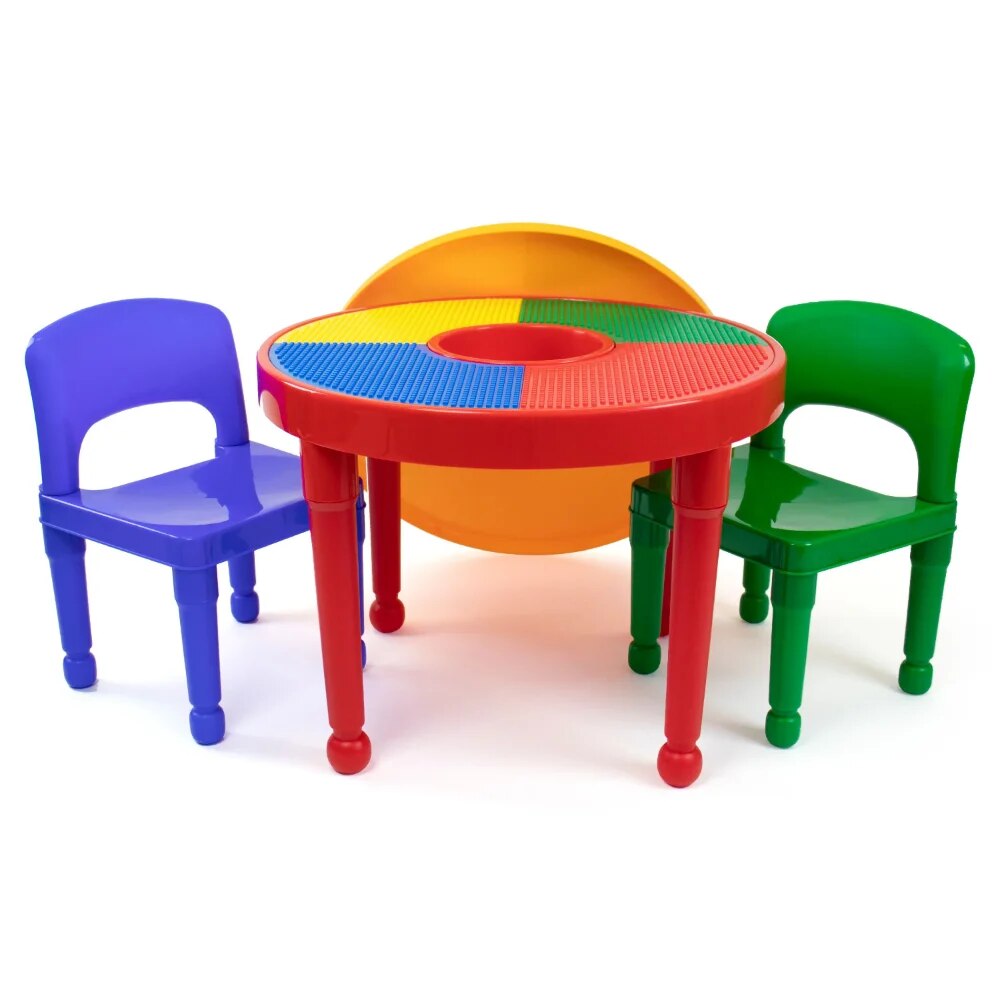 Kids 2-in-1 Plastic Dry Erase and Activity Table