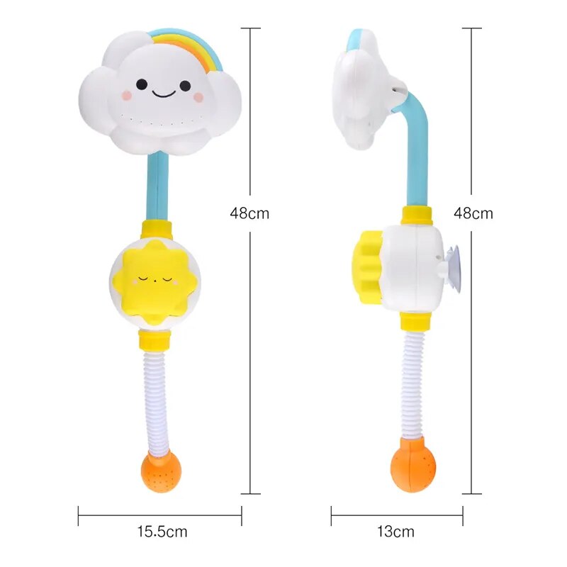 Bath Toys for Kids Baby Water Game Clouds Model