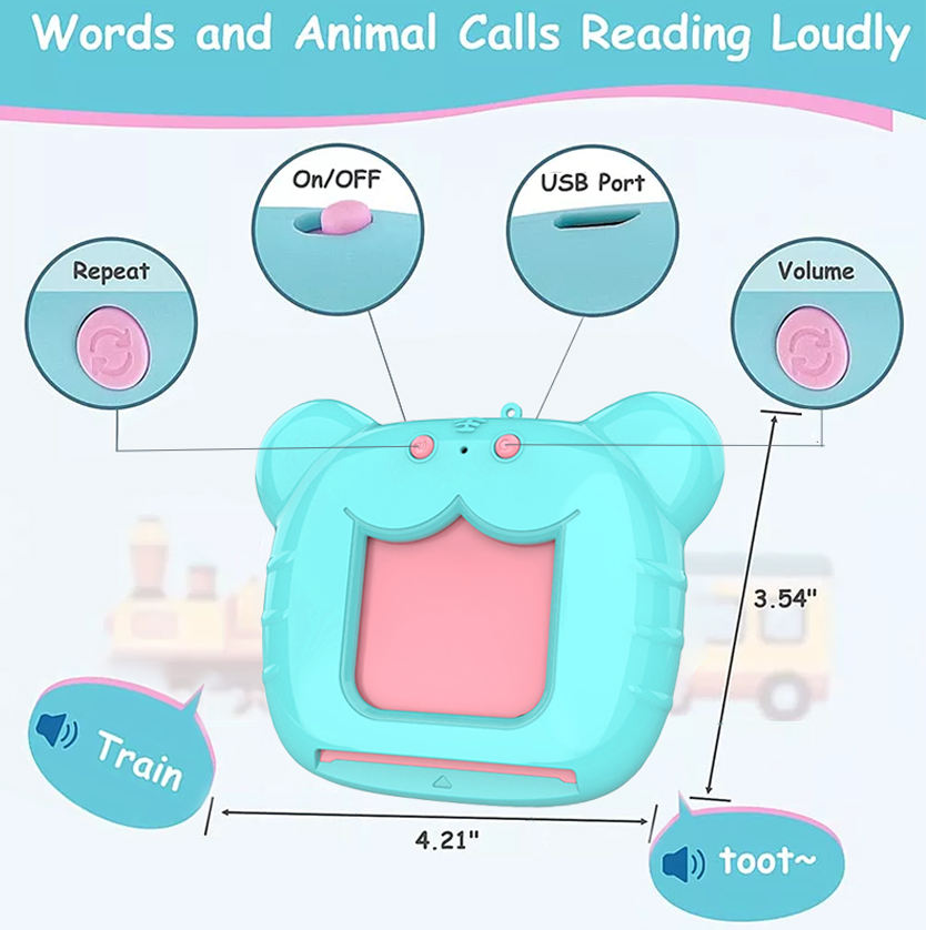 Poncho - The Talking Mouse (Device + Flashcards)