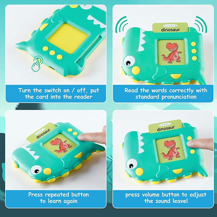 Roary - The Talking Dinosaur (Device + Flashcards)