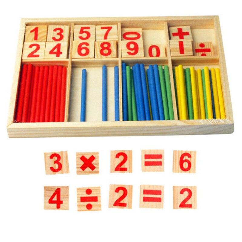 Kids Montessori Wooden Educational Math