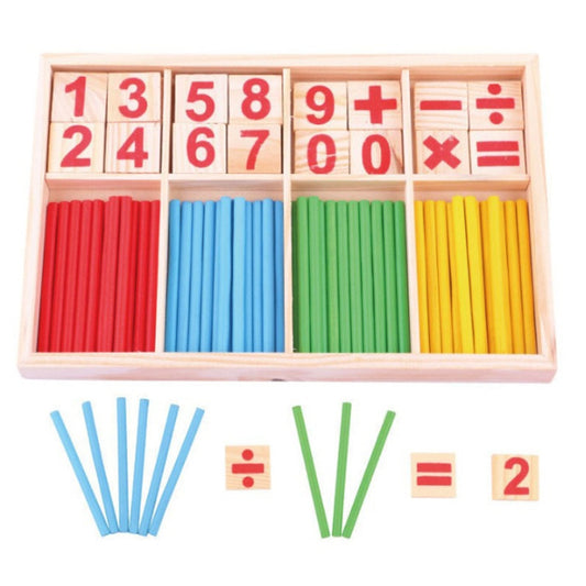 Kids Montessori Wooden Educational Math