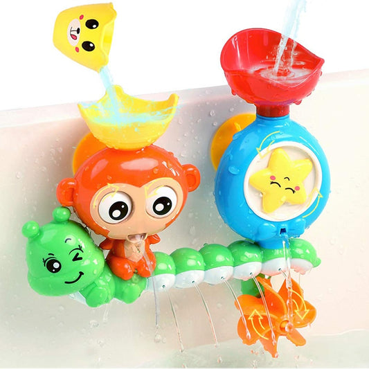 Baby Bath Toy Wall Sunction Cup Track Water Games