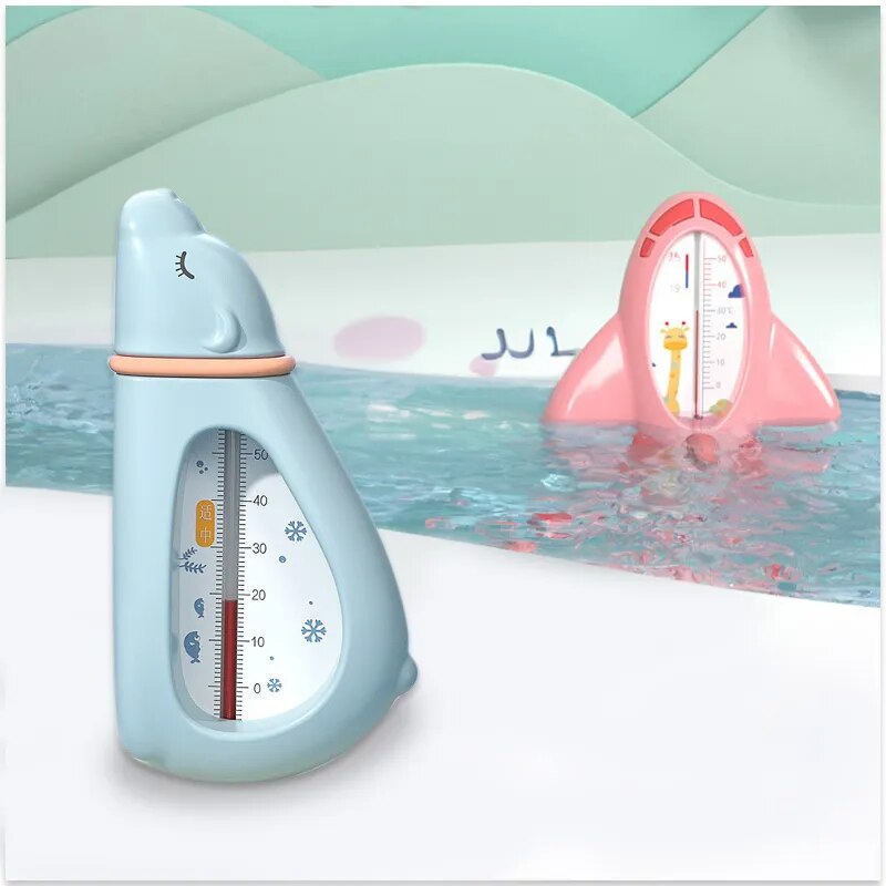 Aircraft Baby Bath Shower Water Thermometer