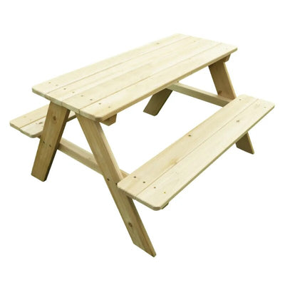 Wooden Kids Picnic Table  Outdoor Camping Table