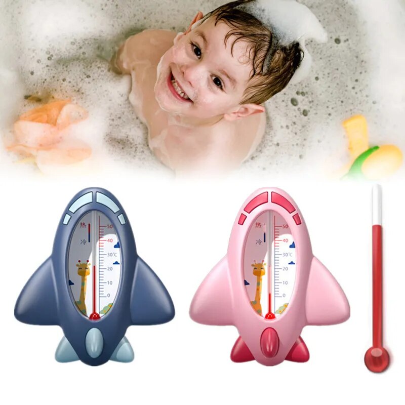 Aircraft Baby Bath Shower Water Thermometer