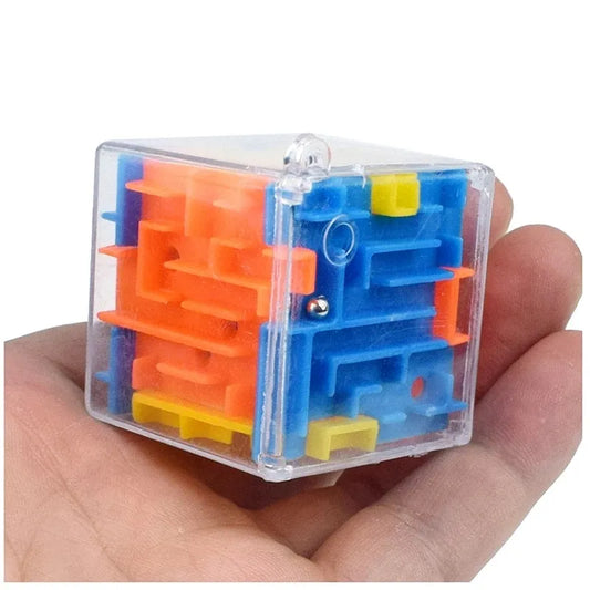 3D Maze Magic Cube Six-sided Transparent