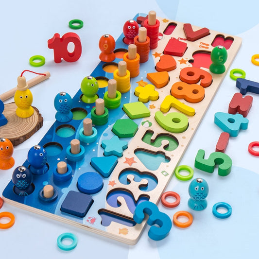 Kids Montessori Math Toys For Toddlers Educational