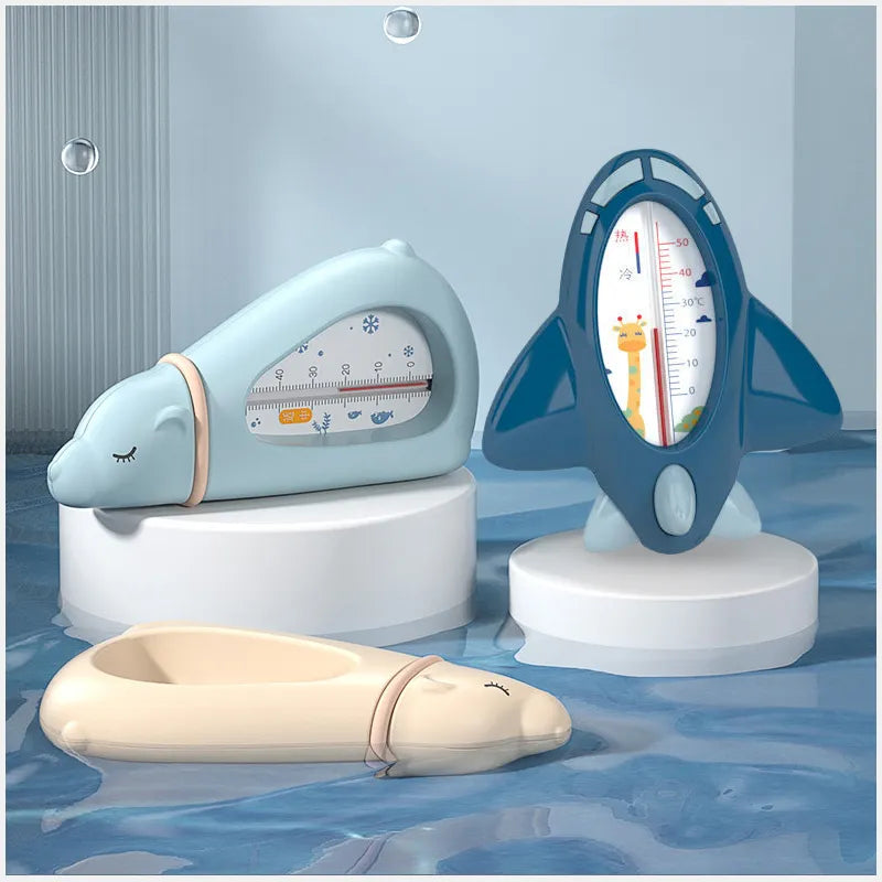 Aircraft Baby Bath Shower Water Thermometer