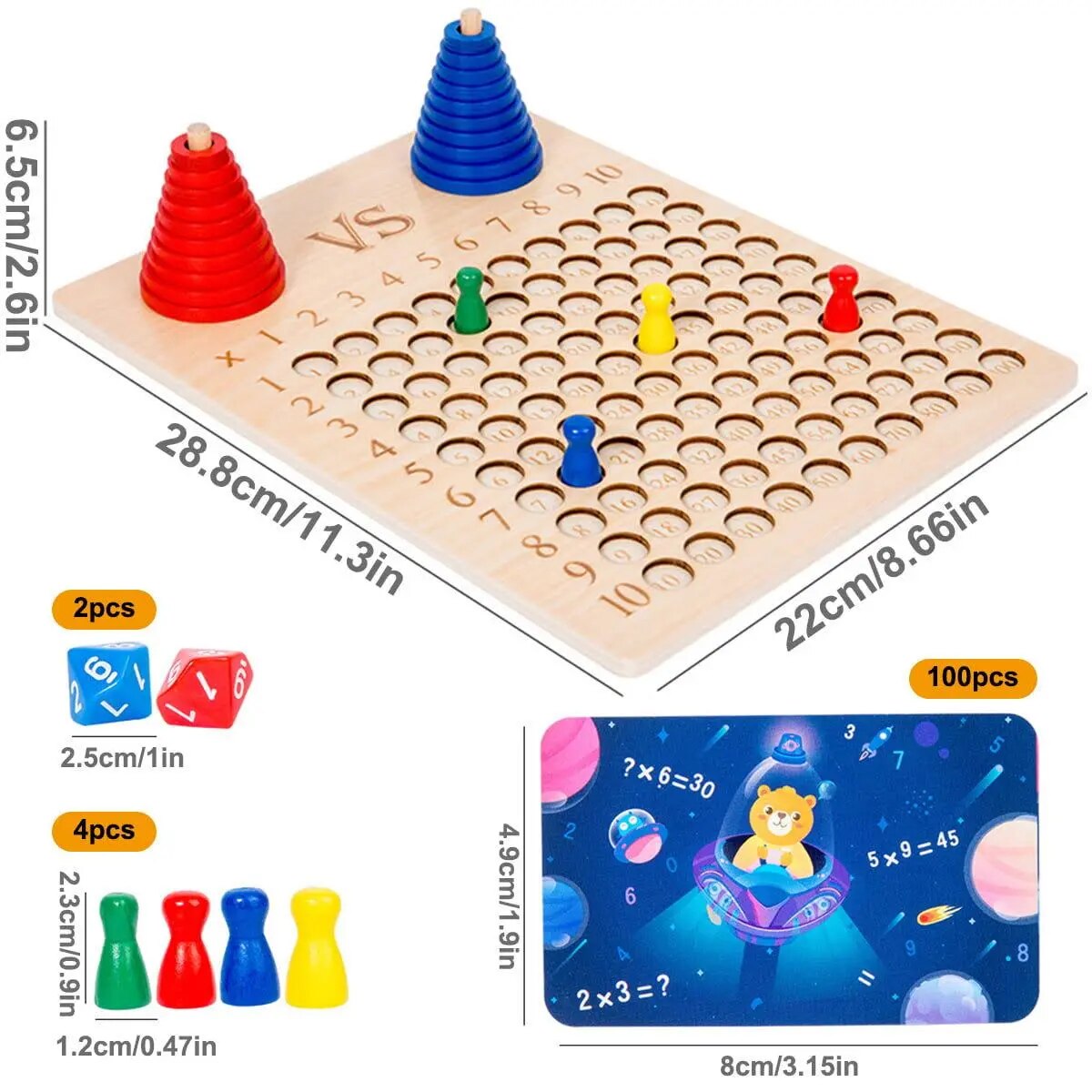 Math Multiplication Board Montessori