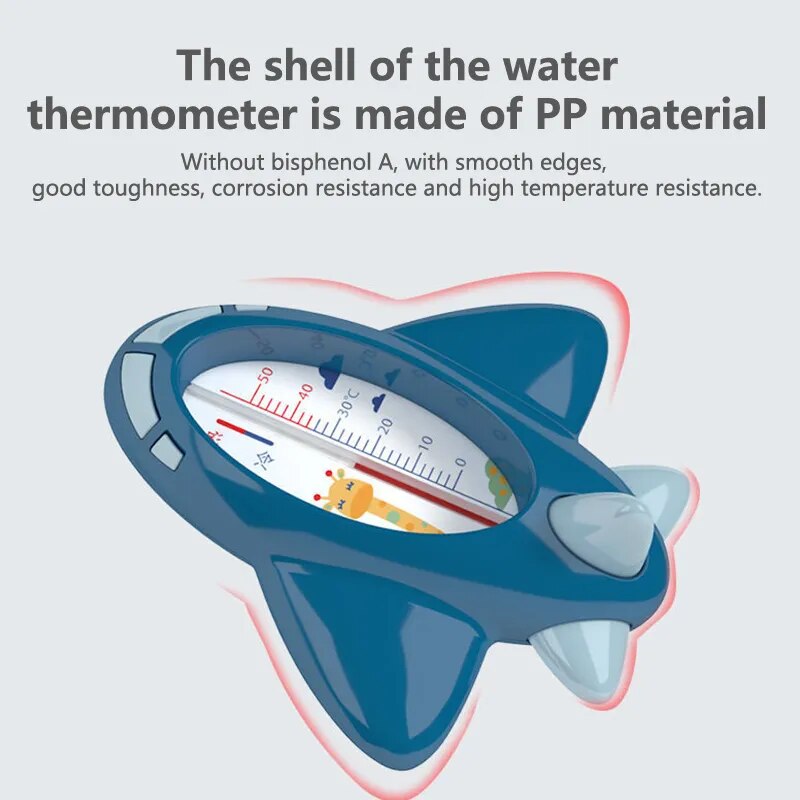 Aircraft Baby Bath Shower Water Thermometer