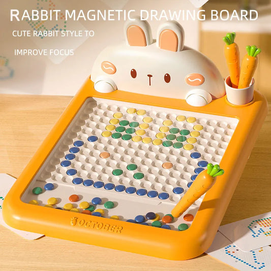 Rabbit Magnetic Drawing Board Carrot Magnet