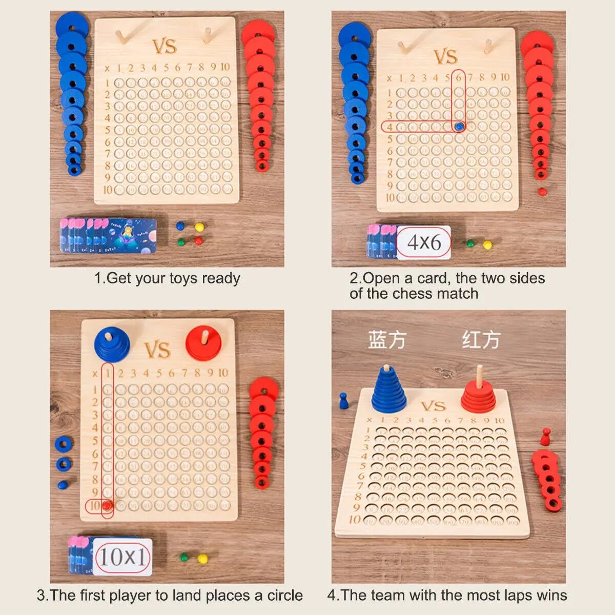 Math Multiplication Board Montessori